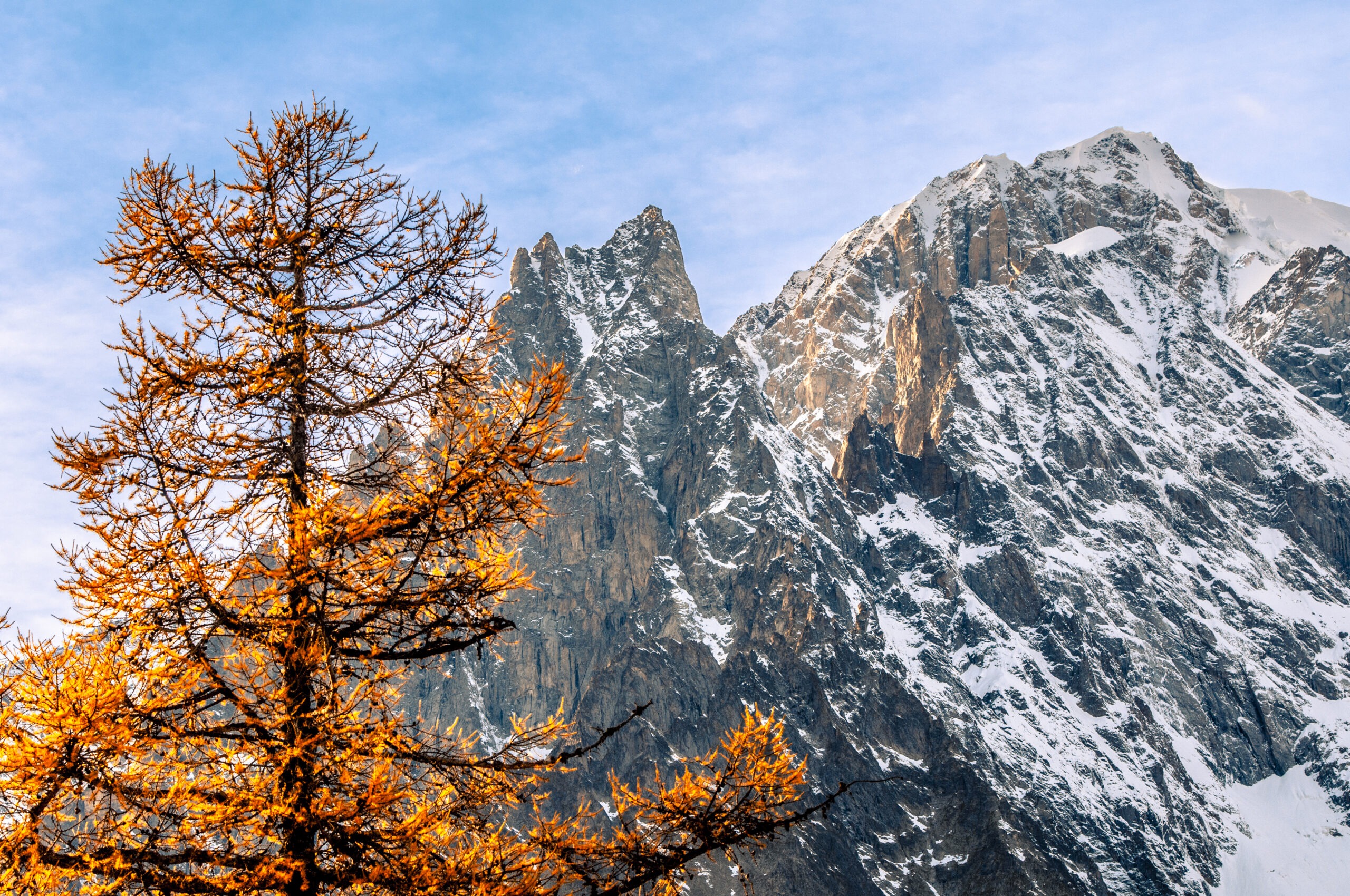 Giacomo BUzio Courmayeur in autunno