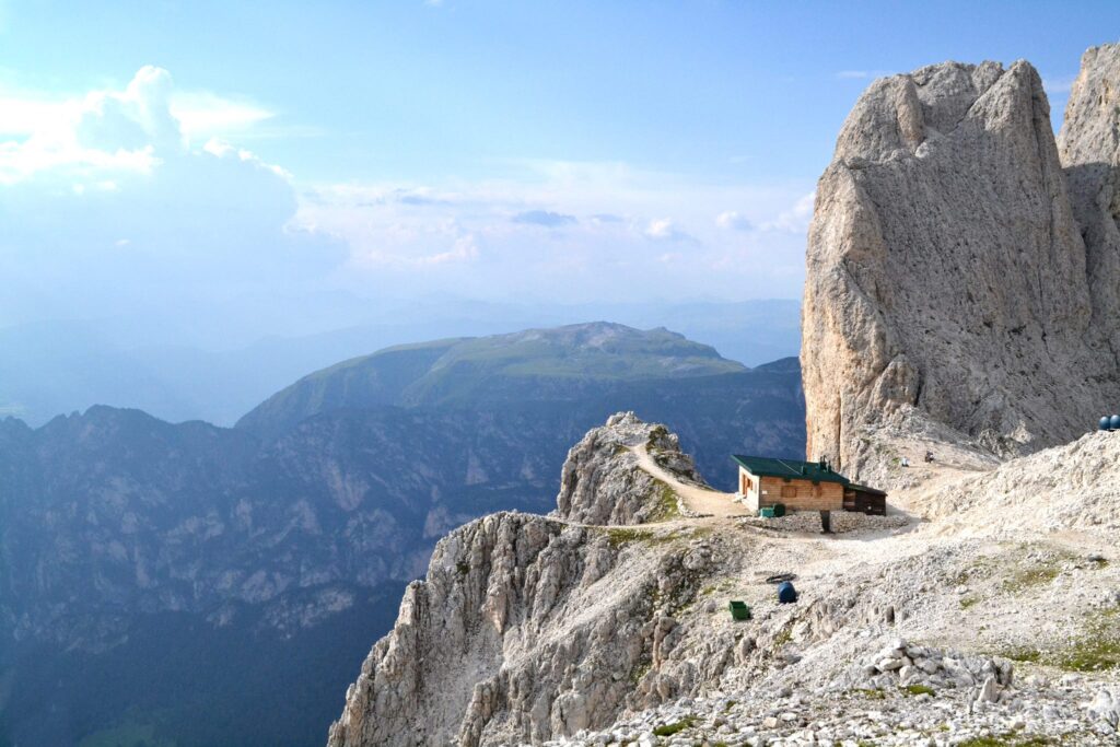 Il vecchio Rifugio Santner